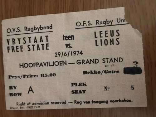 Three Rugby Tickets for One Price (see details below)