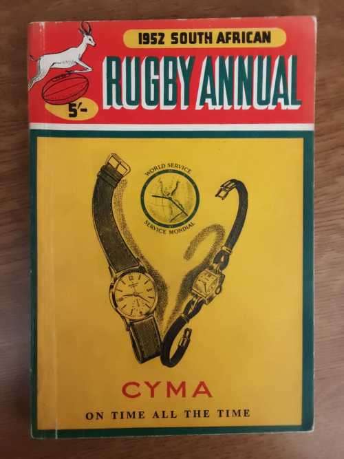 South African Rugby Annuals - Set of 3 - 1951/52/53