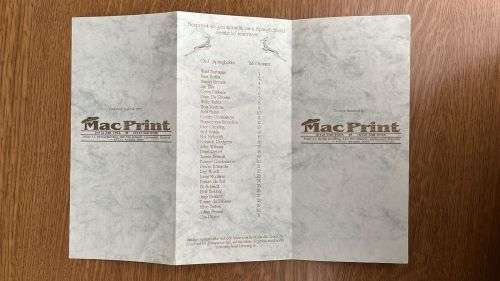 1995 Appreciation Dinner for Past Springboks - Menu Card & Programme - 13 Autographs - Details Below