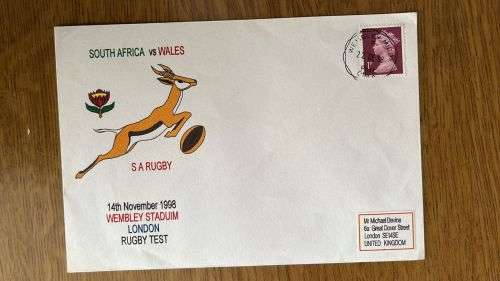 FDC 1998 South Africa vs Wales - Wembley Stadium