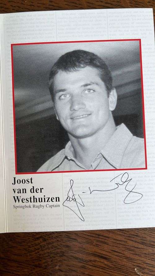 Business  Sports Day Event signed by Mallet and Joost