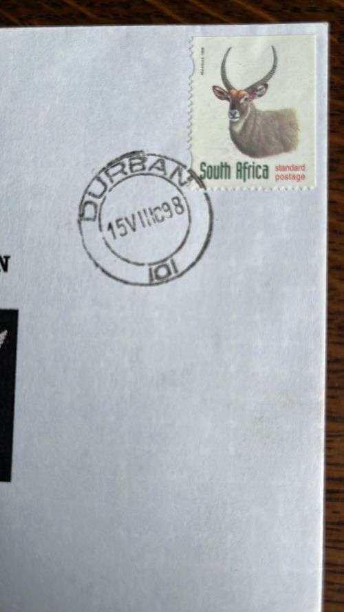 FDC - 1998 Springboks vs All Blacks at Kings Park