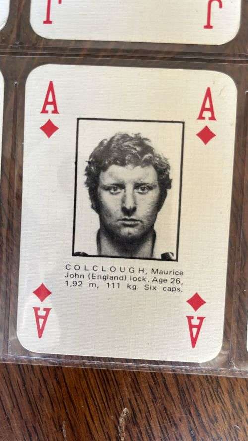 Cards - 1980 Springbok & British Lions Playing Cards, details below