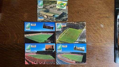 1995 Rugby World Cup Postcards (pack of 20), details below