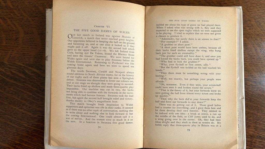 Springbok Story 1949 - 1953 by Danie Craven, Signed & Inscribed, details below