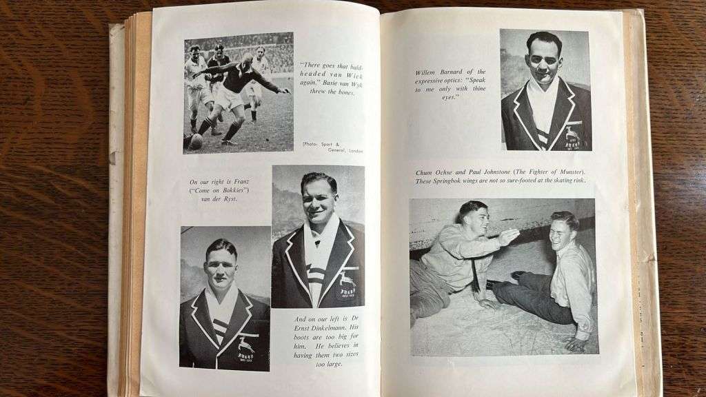Springbok Story 1949 - 1953 by Danie Craven, Signed & Inscribed, details below