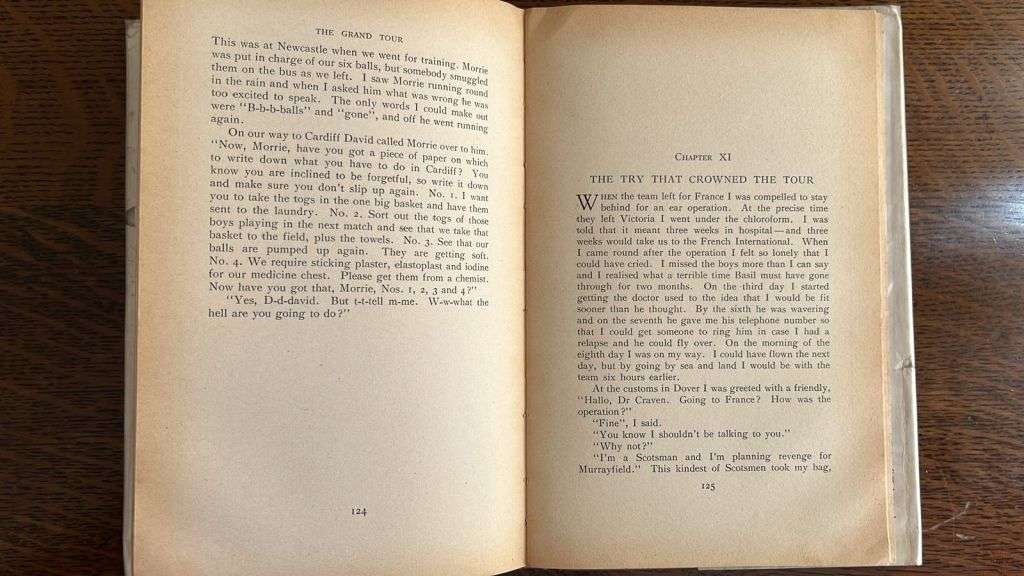 Springbok Story 1949 - 1953 by Danie Craven, Signed & Inscribed, details below