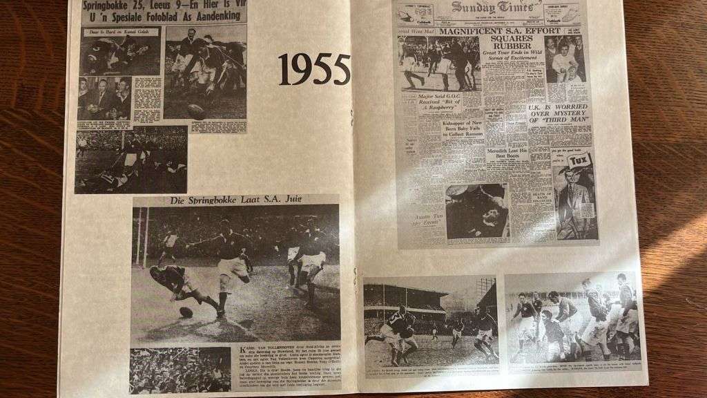 1995 Tom van Vollenhoven Commemorative Programme with Multiple Signatures, details below