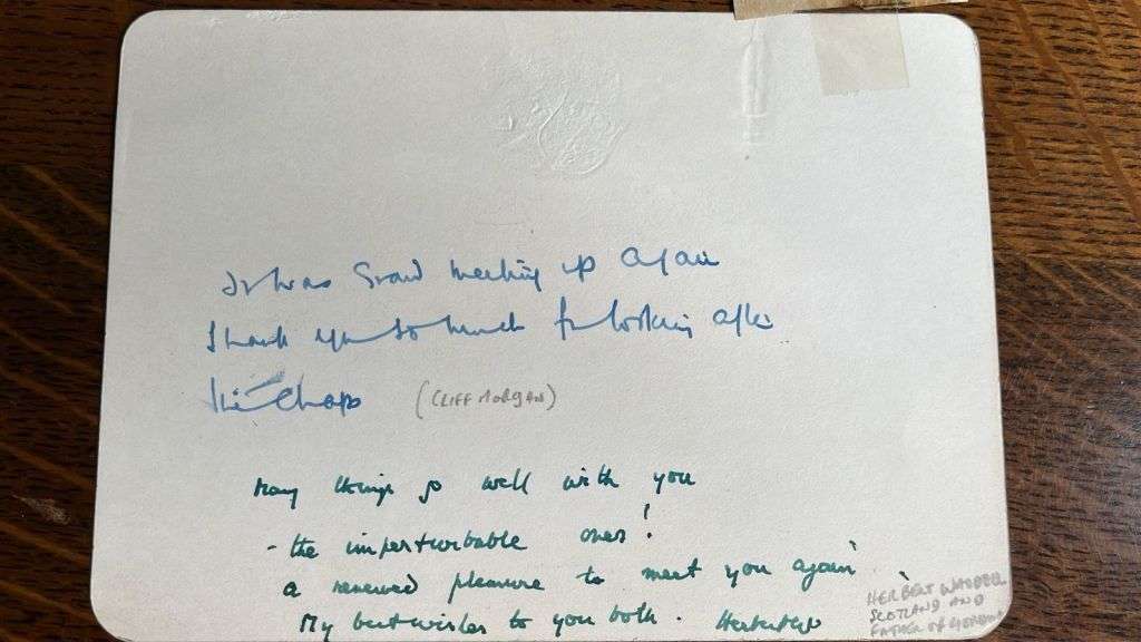 1958 Barbarian Tour Ephemera, details below