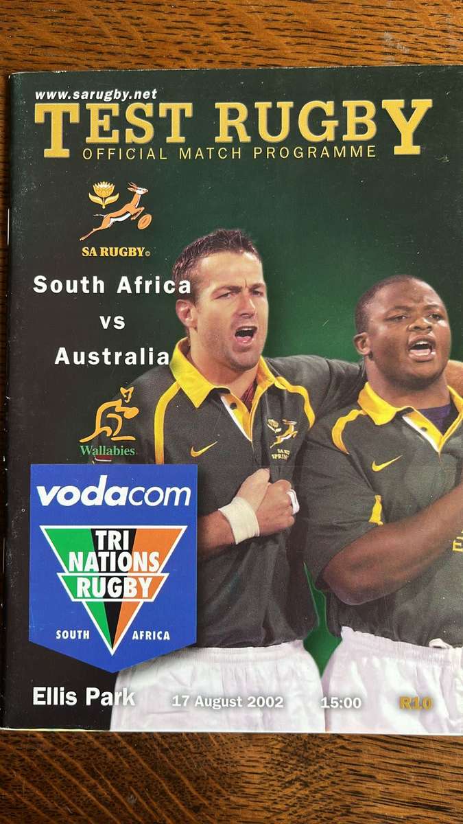 South Africa vs Australia History & 2002 Programme, details below