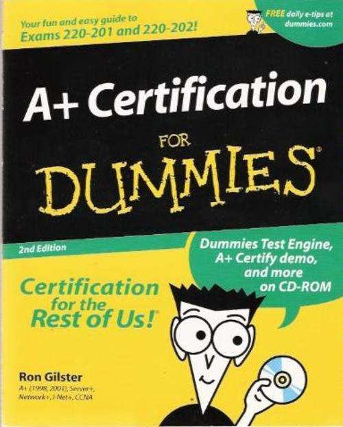 A+ Certification for Dummies, Second Edition E-Book