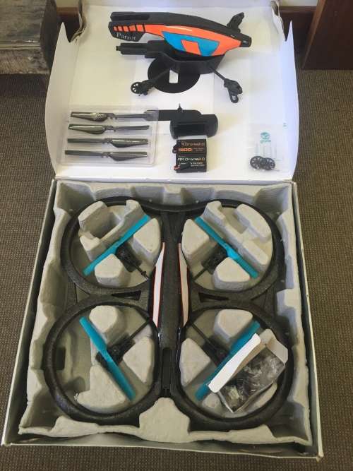 Parrot AR drone 2.0 and spare parts