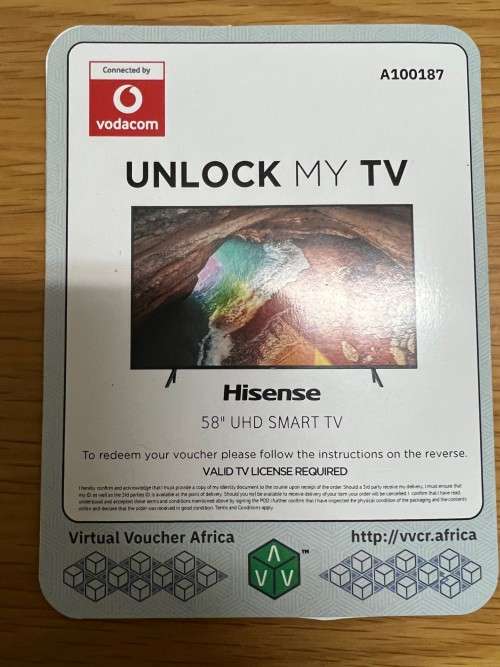 Hisense 58` UHD smart tv