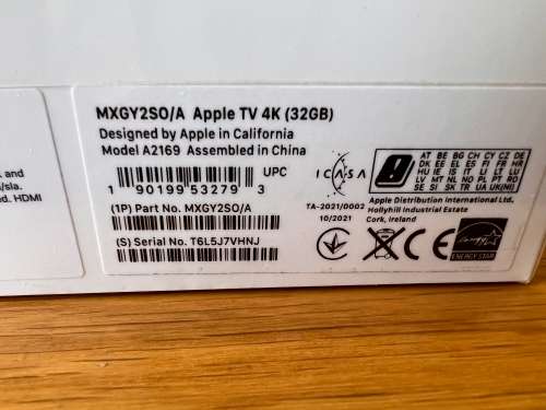 Apple Tv 4K 2nd generation