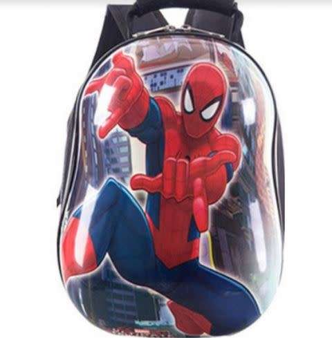 Spiderman Character Kiddies HardShell Backpack