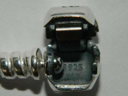 A Gorgeous Sterling Silver Pandora Bracelet.