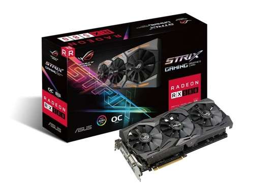 Asus ROG Strix Radeon RX 580 Gaming 8GB OC Edition
