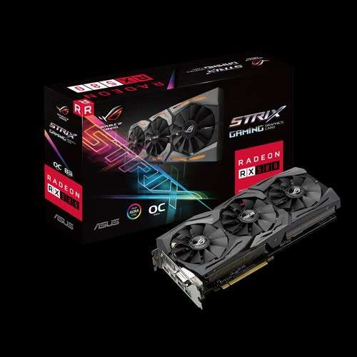 Asus ROG Strix Radeon RX 580 Gaming 8GB OC Edition