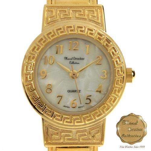 MARCEL DRUCKER Ladies' Watch With Genuine Mother of pearl