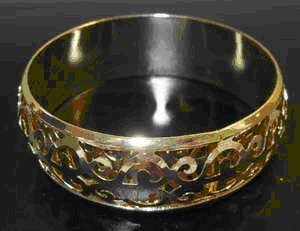 Golden Filigree Bangle