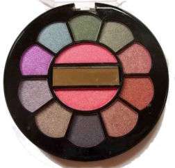 10 Eyeshadow, 2 Blush Compact