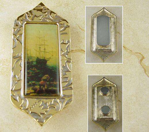 Large Ironside Magnetic Brooch