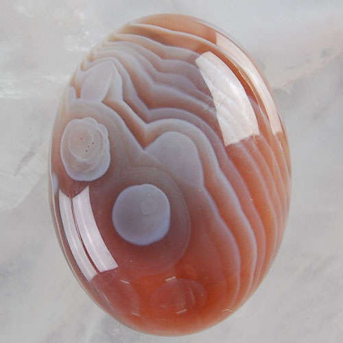 BEAUTIFUL BOTSWANA AGATE CABOCHON