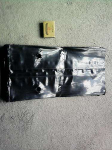 PLANT GROWING BAGS 5 LITRE  PACK OF 25 - HEAVY DUTY - BLACK PLASTIC GROWING BAGS