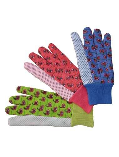 GARDEN GLOVES LADIES - BLUE GARDEN GLOVES