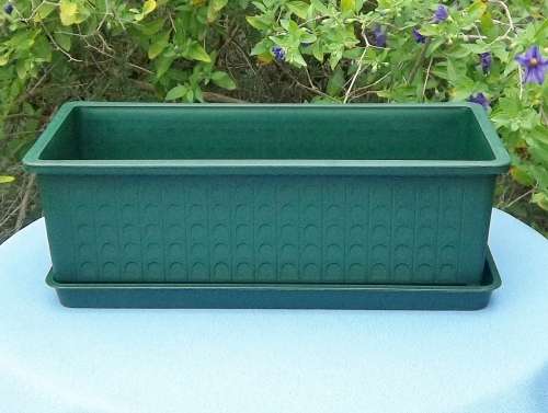 WINDOW BOX GREEN - WINDOW BOX PLANTER