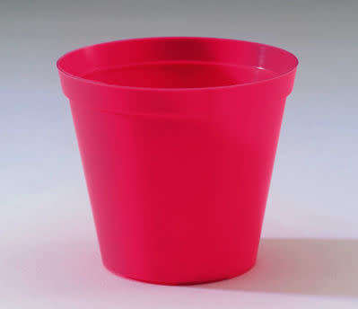 PLANT POT AND SAUCER 7 CM - PLANT POT PINK