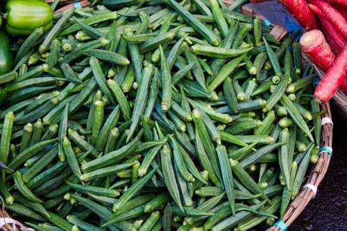 Okra Seeds Clemson Spineless - 100 Okra Seeds