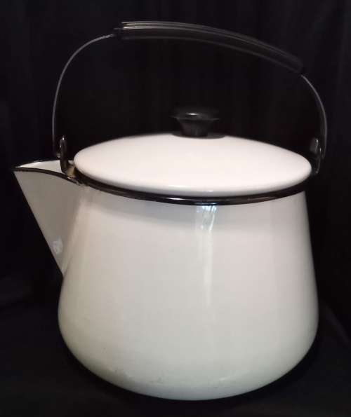 Vintage Enamel kettle