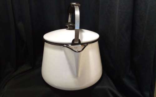 Vintage Enamel kettle