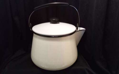 Vintage Enamel kettle