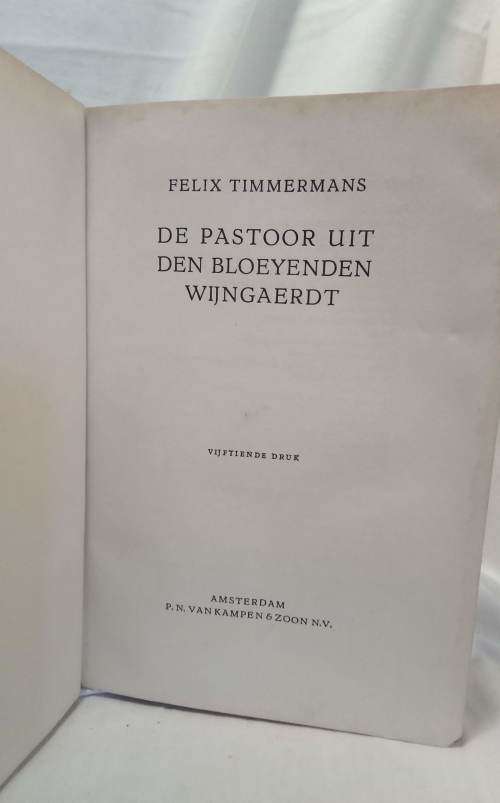 De Pastoor deur Felix Timmermans