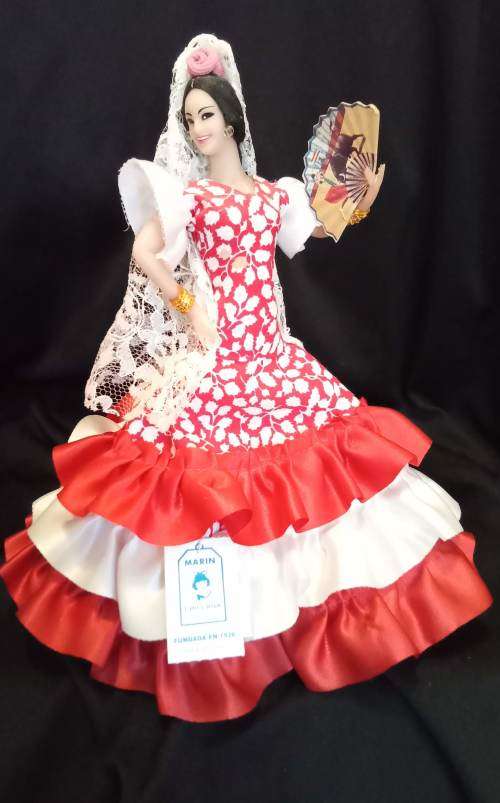 Vintage Flamenco dancer doll