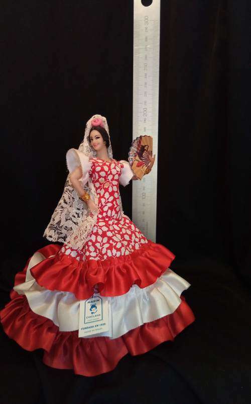Vintage Flamenco dancer doll