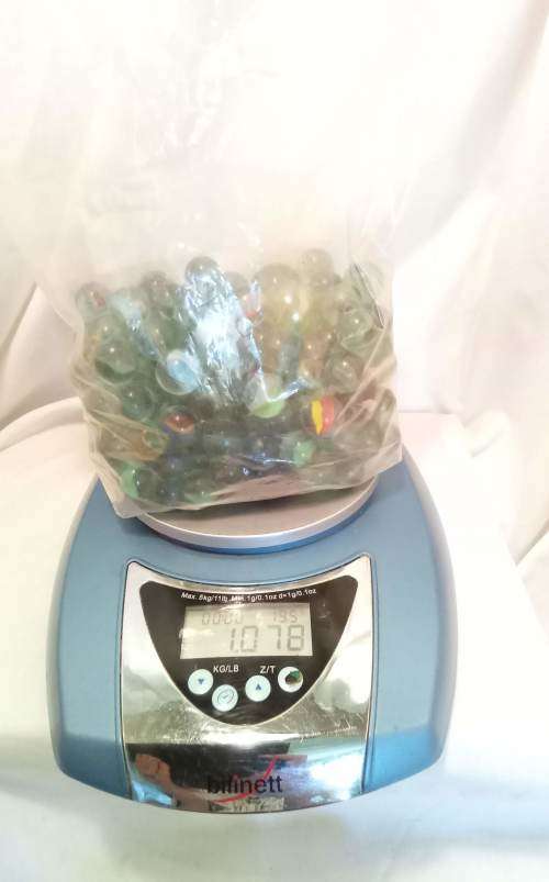 Collection of beautiful marbles