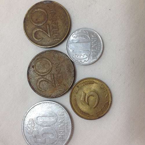 Collectible coins from Germany 1958 to 1972