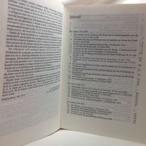 100 Basiese dokumente by die studie v SA geskiedenis