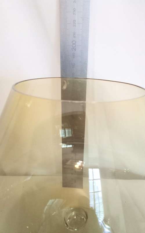 Vintage goblet style vase