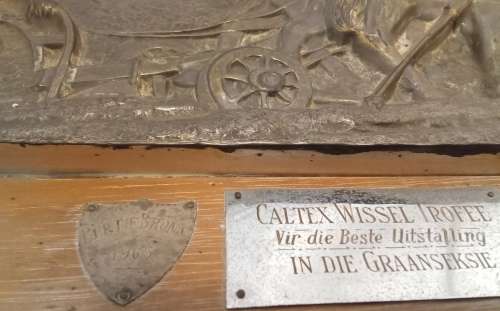 Vintage Wall plaque - given as a trophy in the 60`s