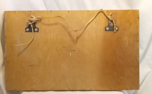 Vintage Wall plaque nr.2 - given as a trophy in the 60`s