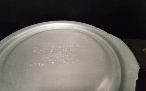 Vintage Aga (AGALUXE) Aluminium Saucepan with Lid.