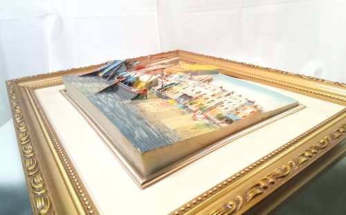 Interesting thee dimensional painting