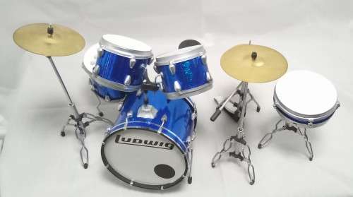 Miniature Ludwig Drum set - DISPLAY ONLY