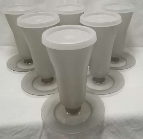 Nostalgia! Vintage Tupperware parfait set of 12 in excellent condition