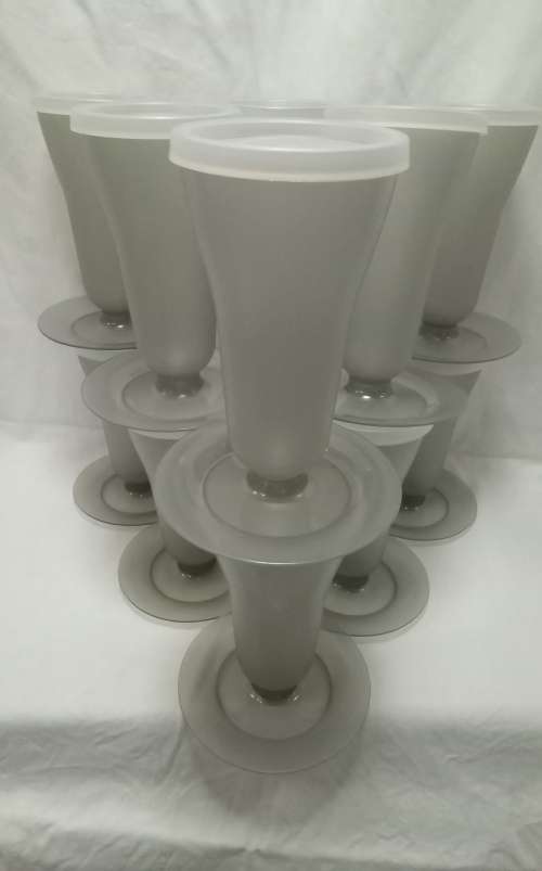 Nostalgia! Vintage Tupperware parfait set of 12 in excellent condition