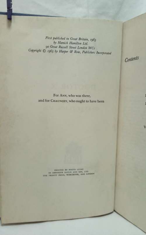 Intern by Doctor X (Alan E. Nourse) 1965